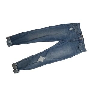 Joe's Jeans Ankle Skinny Distressed Cuff‎ Hem Denim Women's Jeans Size 26